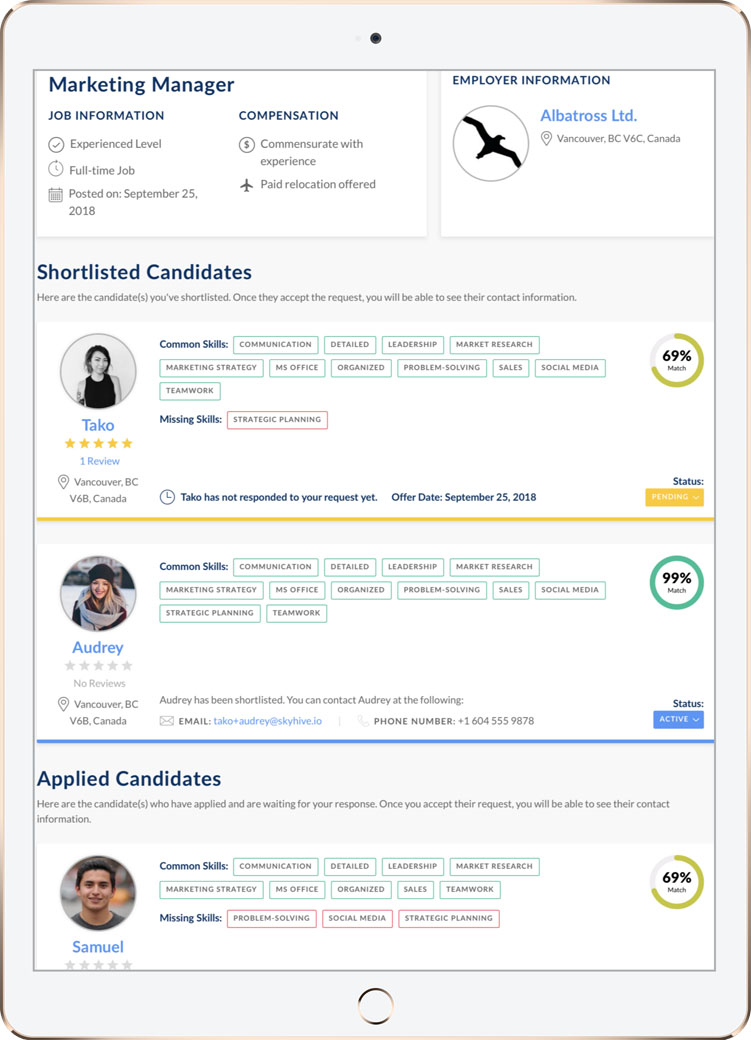 AI in talent management and in Learning and development