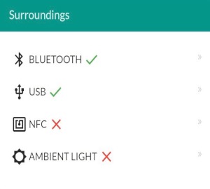 Mobile app vs mobile website: Android Chrome: surroundings