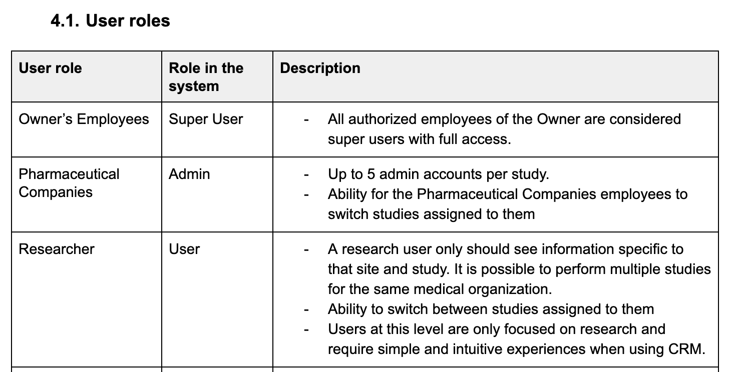 what is vision and scope document