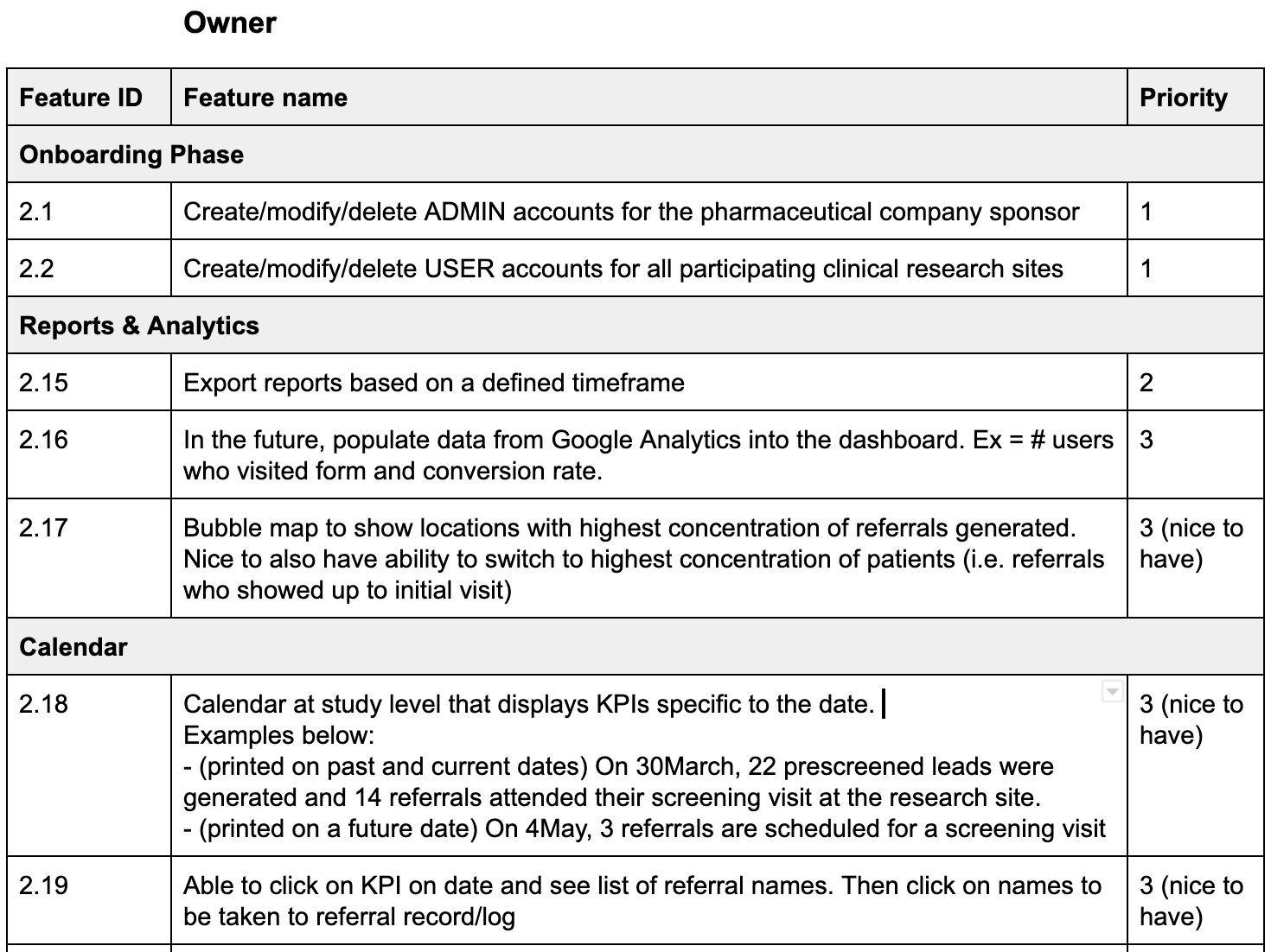 what is vision and scope document